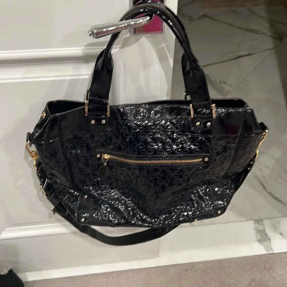 Anya Hindmarch Art Logo Tote Dark Navy - Picture 4 of 5